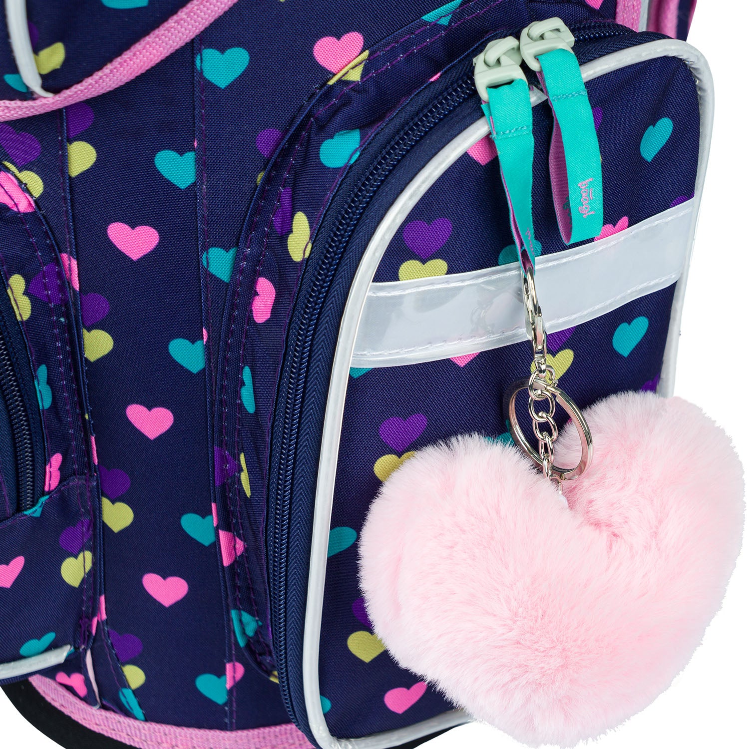 baagl-ergo-pink-hearts-cartable-rose-19-l-magn-tique image 6
