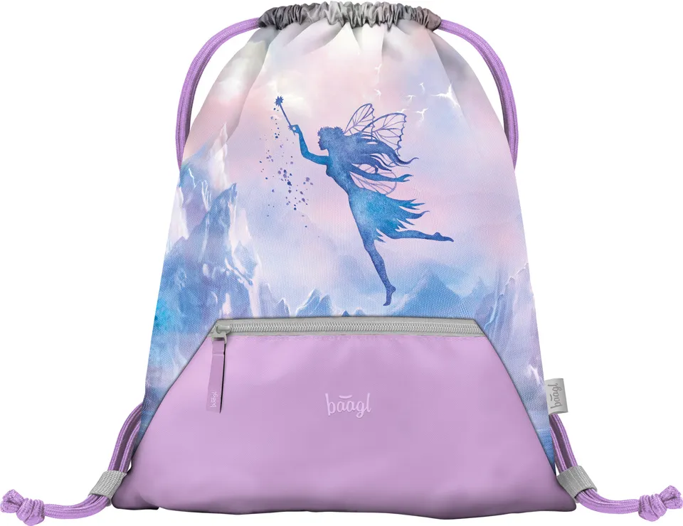 baagl-fairy-sac-gym-poche-zip-lavable image 1
