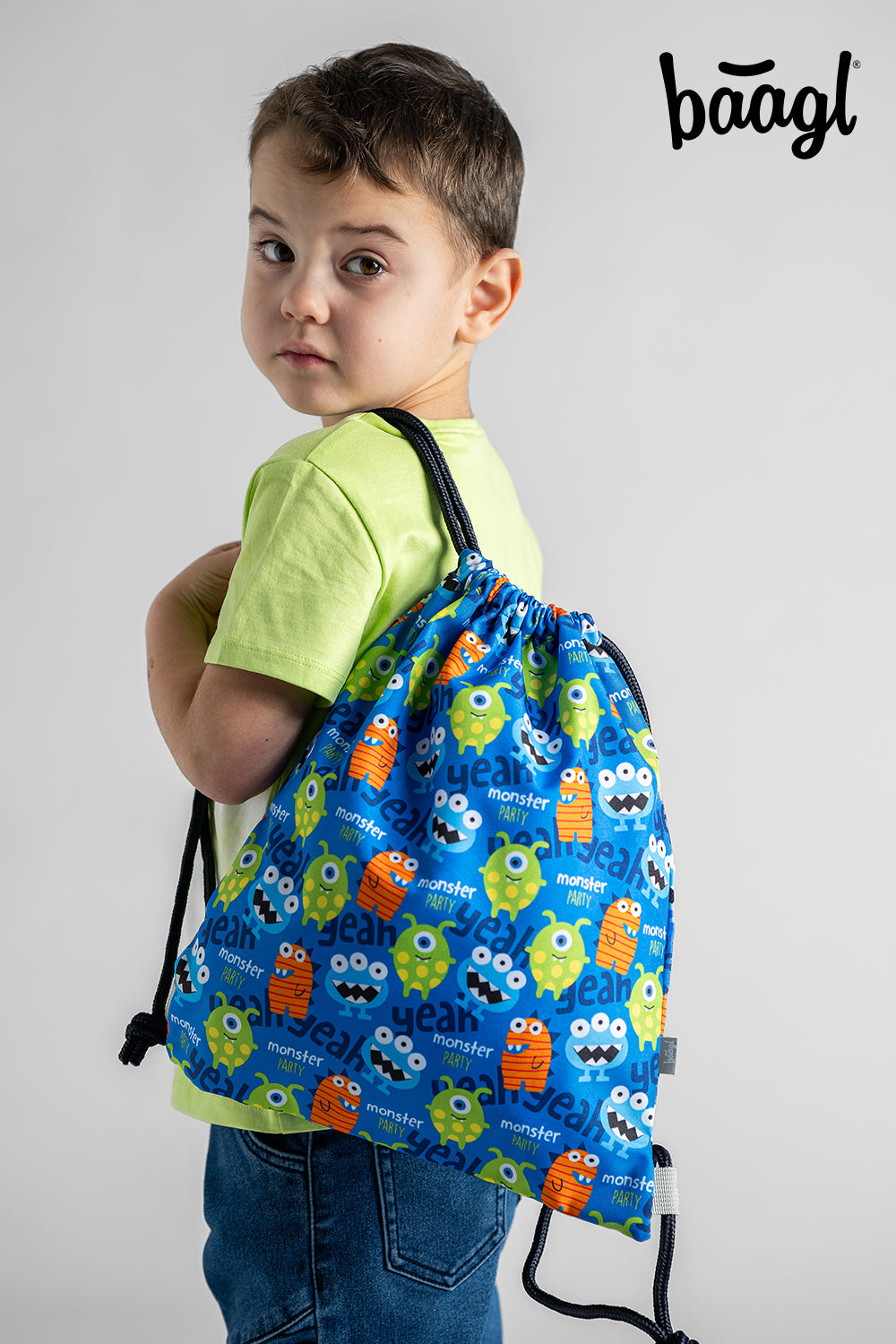 baagl-monsters-sac-de-gym-maternelle-lavable image 4