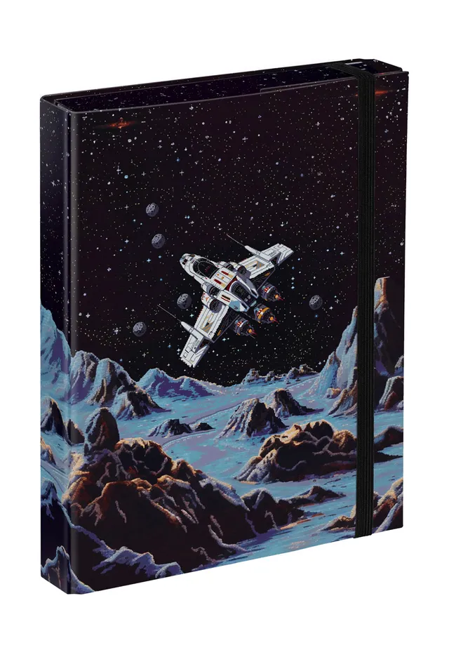 baagl-pixel-space-chemise-a5-lastique image 1