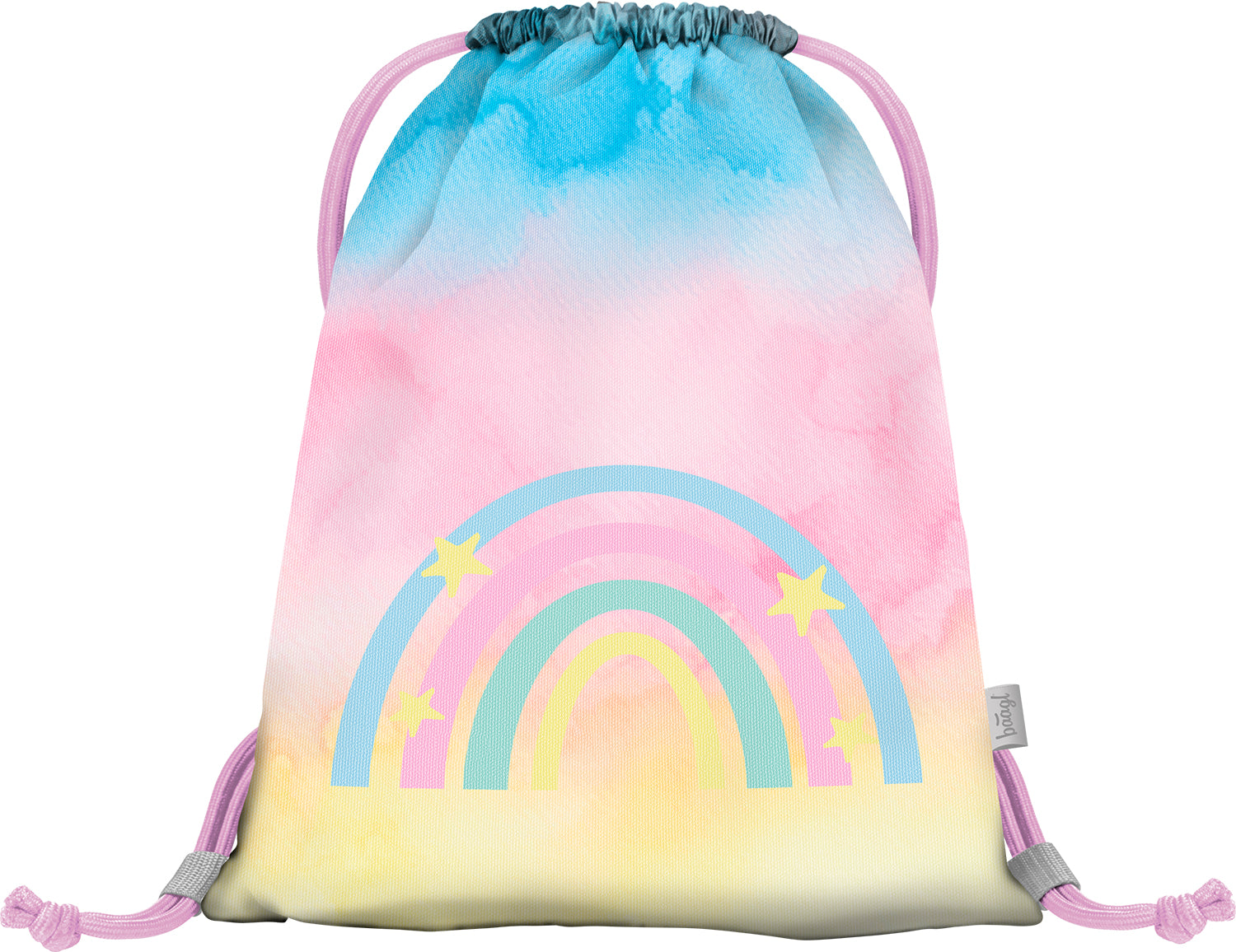 baagl-gym-sacks-sac-sport-rainbow-pr-scolaire-lavable image 1