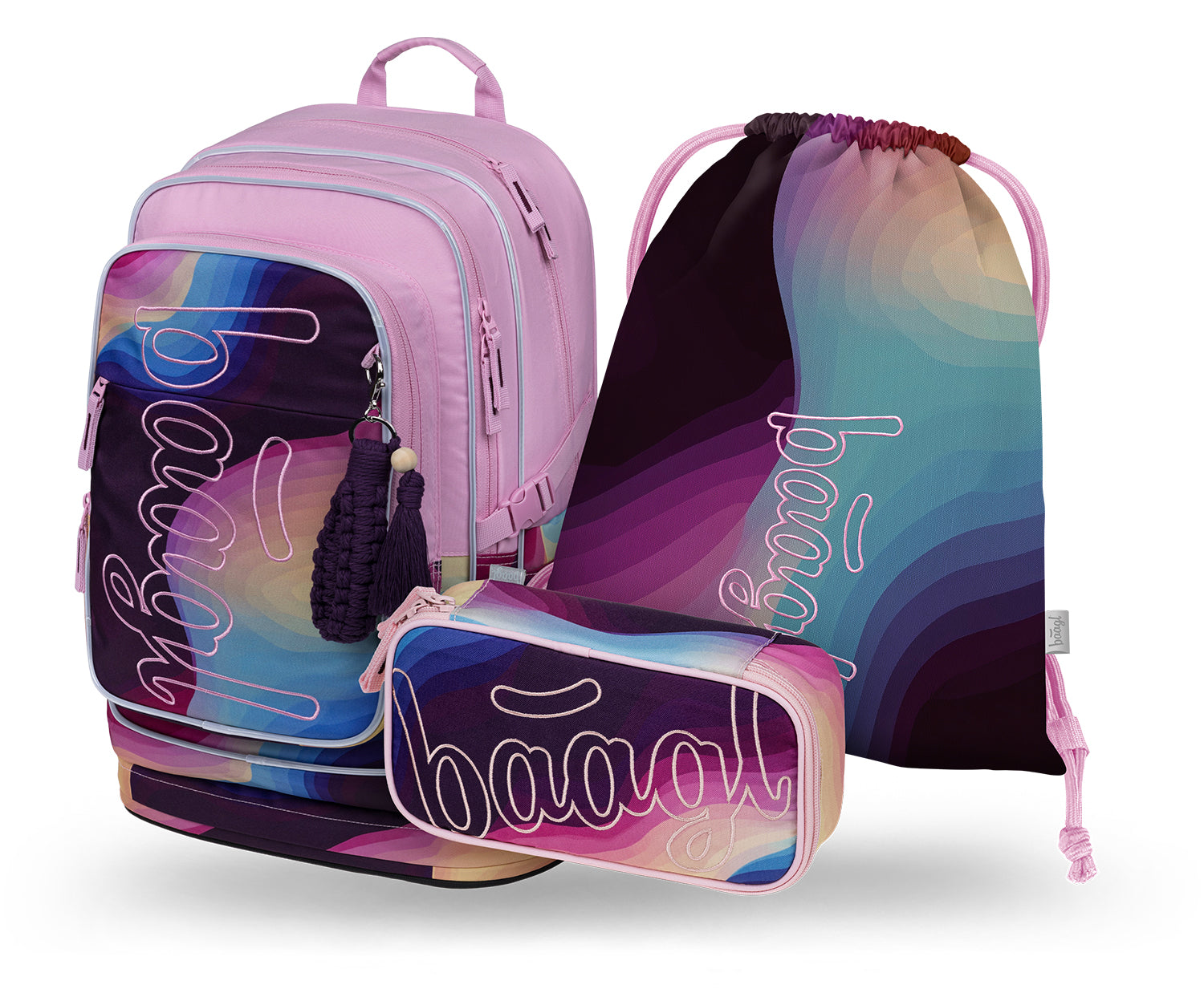baagl-cubic-lyra-sac-scolaire-3-pi-ces-recycl-29-l image 1