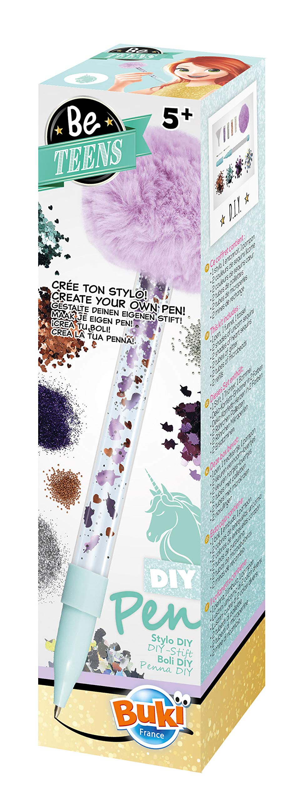 buki-styl02-stylo-diy-licornes-paillettes-d-s-5-ans image 1