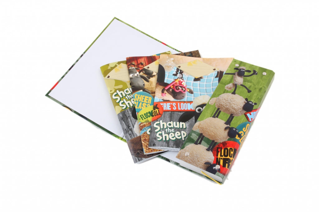 baagl-shaun-the-sheep-chemise-a5-prot-ge-cahier-lastique image 2