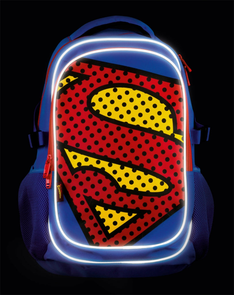 baagl-superman-pop-sac-dos-gar-on-2-poches-housse image 6