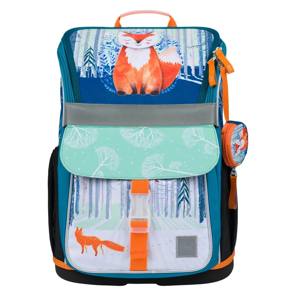 baagl-zippy-fox-cartable-primaire-ergonomique-18-l-renard image 1
