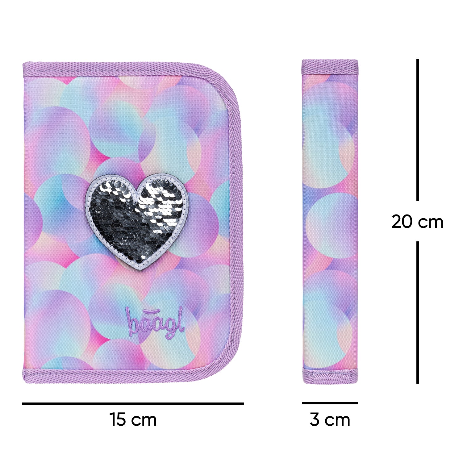 baagl-classic-candy-plumier-1-compartiment-pour-fille image 5
