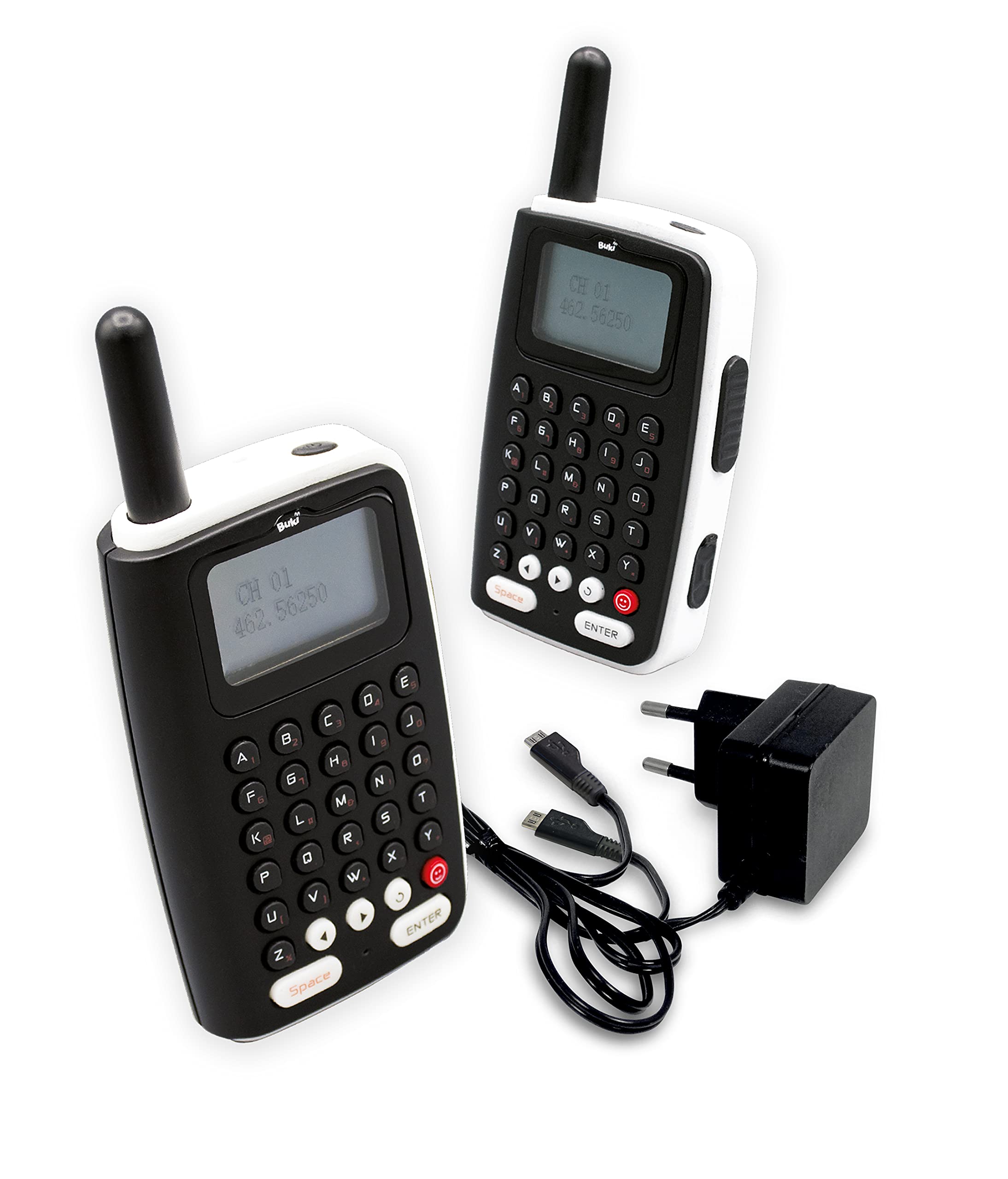 buki-tw04-walkie-talkie-messenger-noir-cran-8-ans image 3