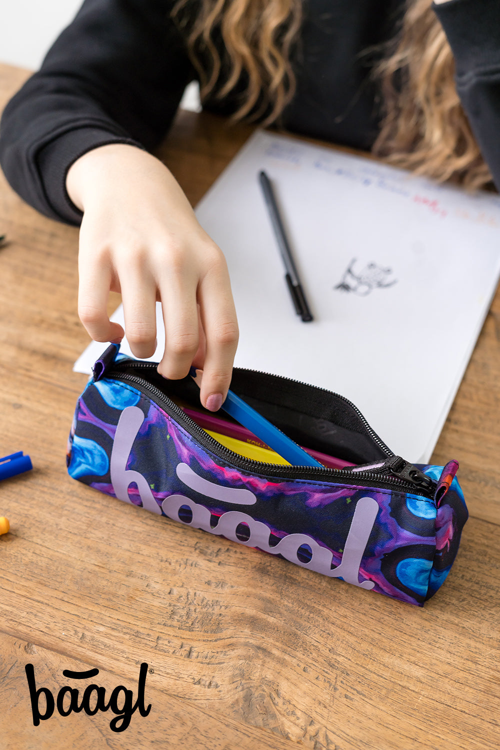 baagl-marble-trousse-enfant-marbr-e-recycl-e-zip-ykk image 7