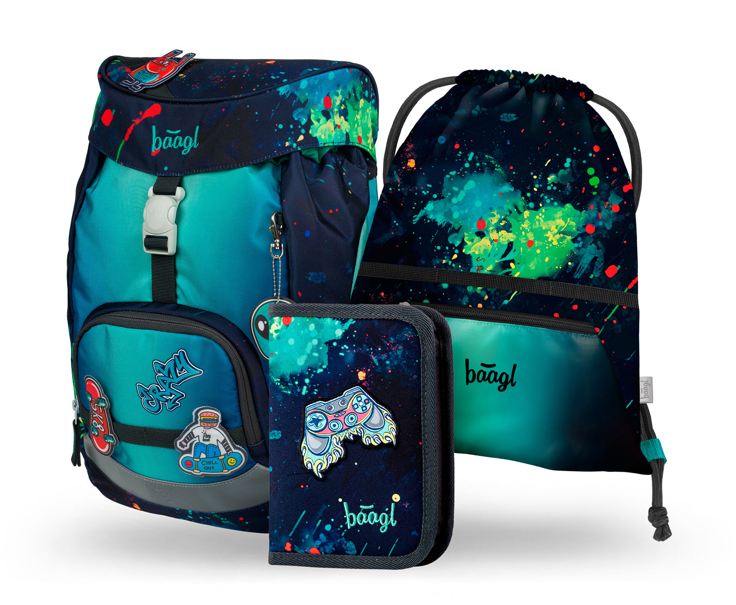 baagl-airy-chill-set-scolaire-3-pi-ces-ultral-ger image 1