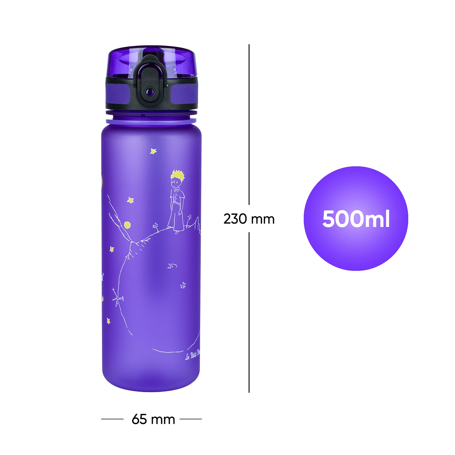 baagl-drinking-bottles-le-petit-prince-gourde-500-ml-tritan image 7