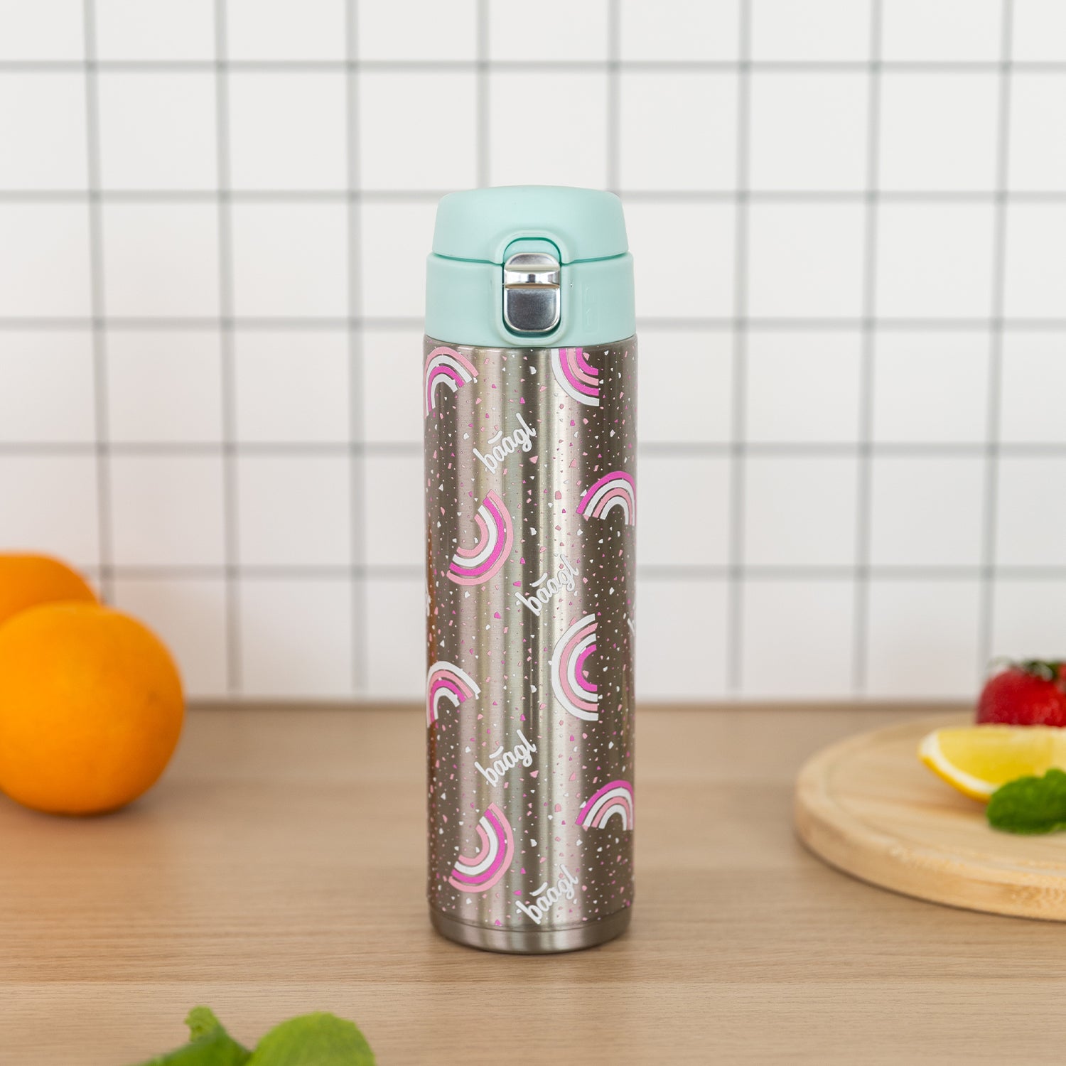 baagl-thermo-rainbow-gourde-isotherme-inox-450-ml-enfant image 6