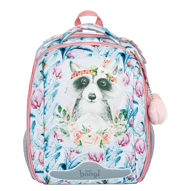baagl-shelly-raccoon-cartable-primaire-23-l-l-ger image 1