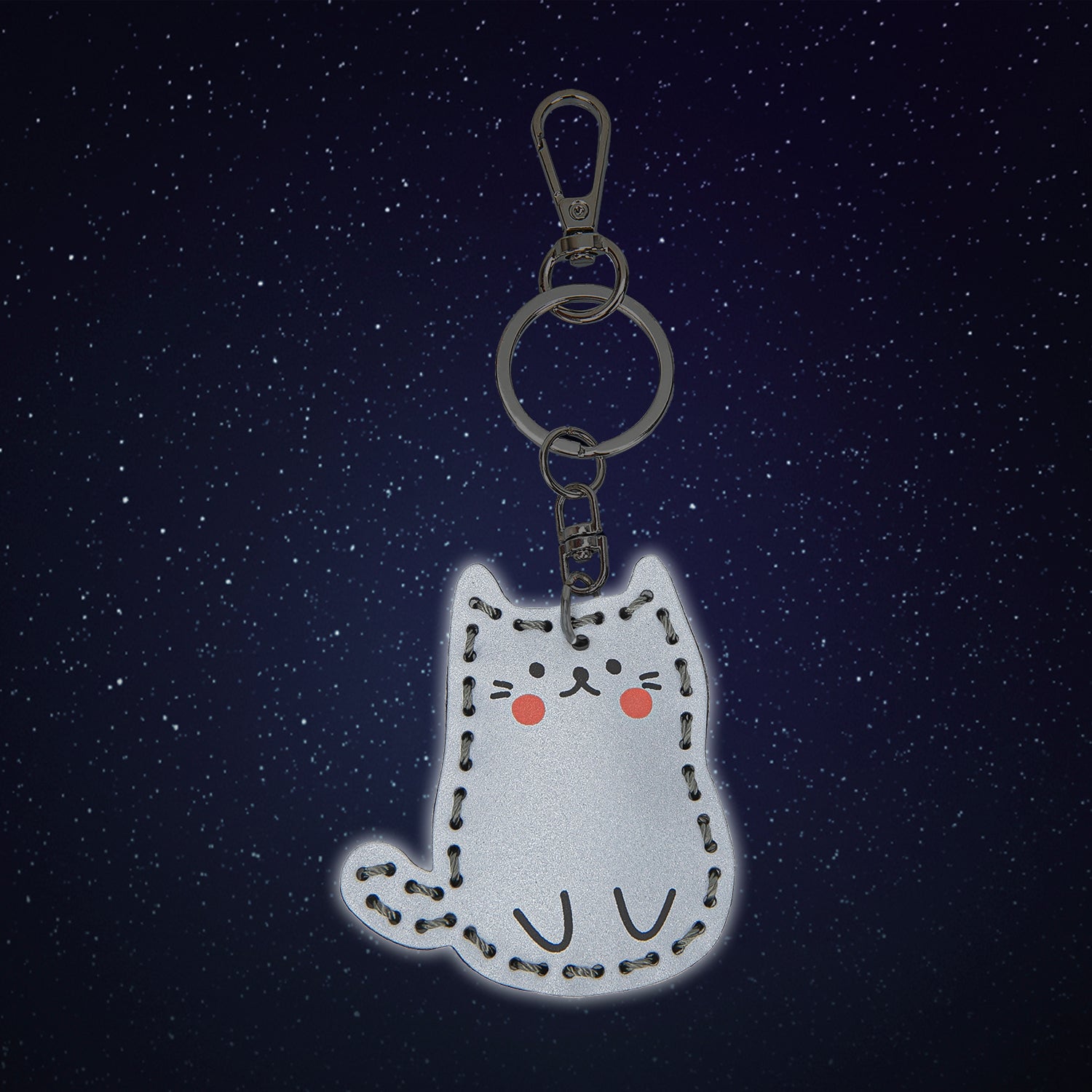 baagl-baaglies-porte-cl-s-chat-r-fl-chissant-phosphorescent image 4