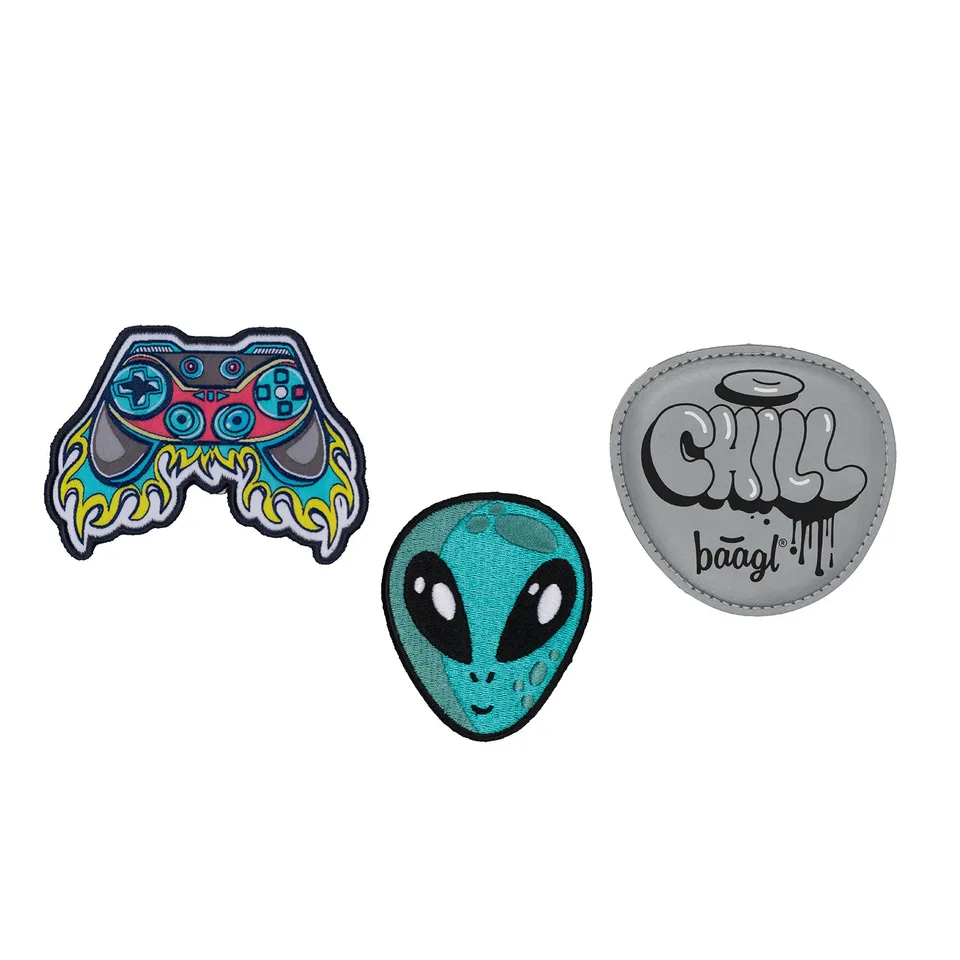 baagl-baaglies-patch-chill-velcro-x3 image 1