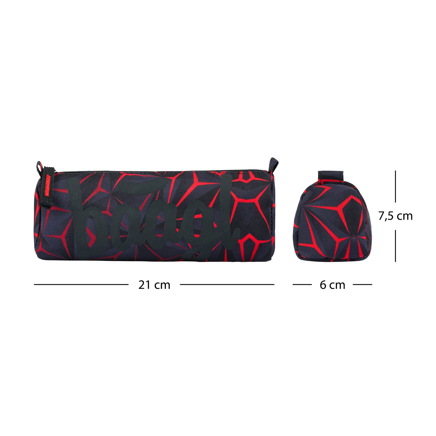 baagl-red-polygon-trousse-scolaire-rouge-polygon image 5