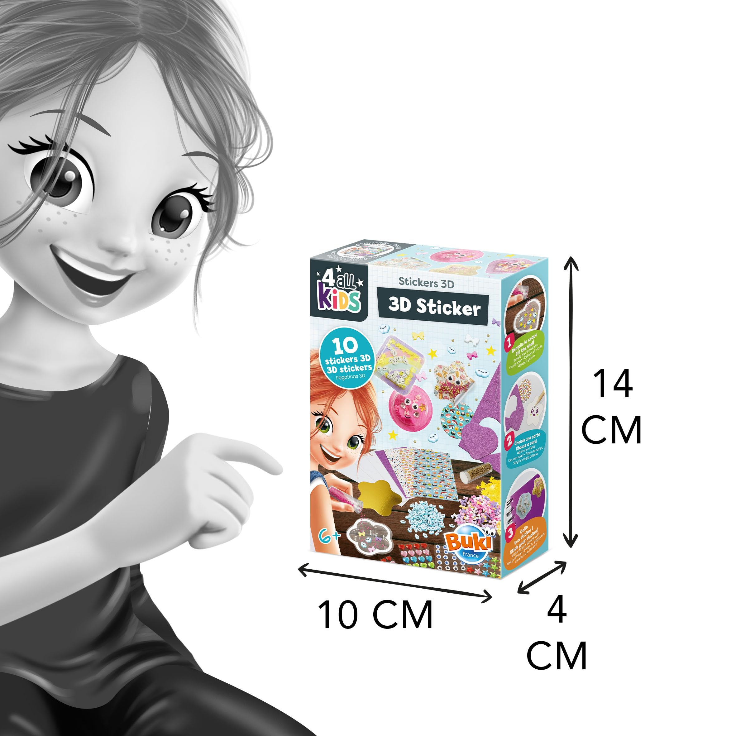 buki-fk026-autocollants-3d-kawaii-stickers-enfants-x10 image 8