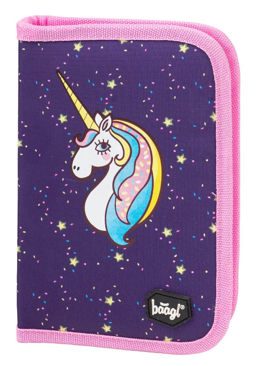 baagl-classic-unicorn-trousse-scolaire-1-compartiment image 1