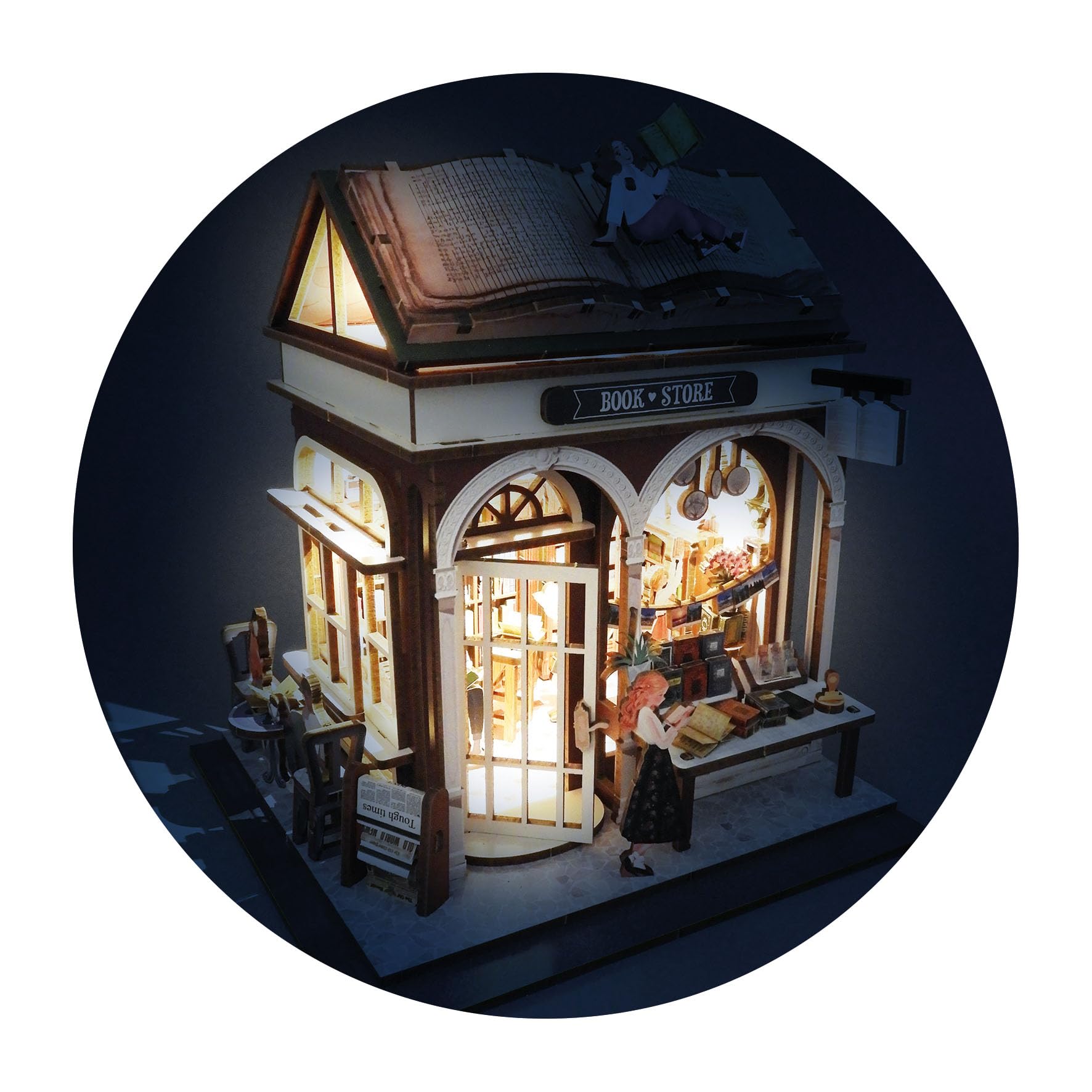 buki-espace-diorama-librairie-maquette-bois-led-148-pi-ces image 8
