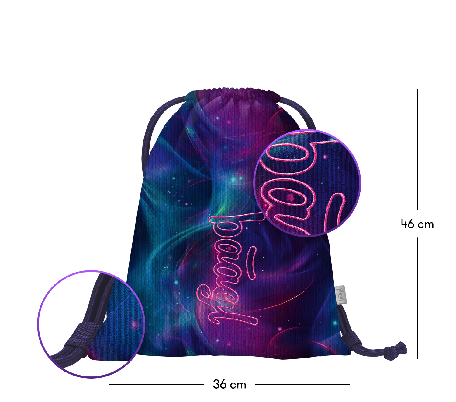 baagl-sac-gym-nova-recycl-lavable-l-ger image 3