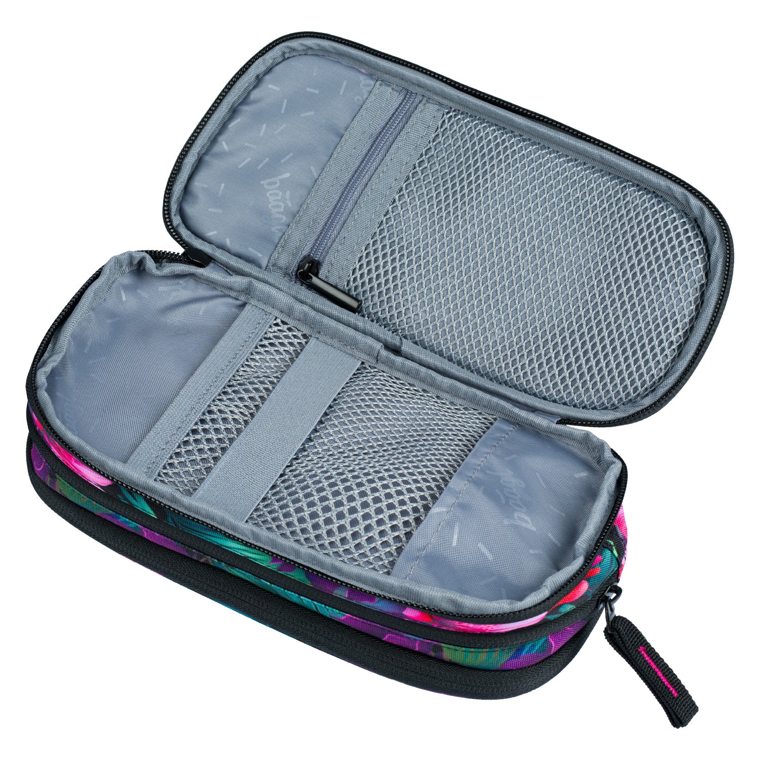 baagl-student-pencil-cases-paradise-trousse-3-zips-fille image 3
