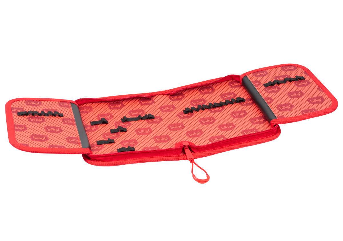 baagl-classic-trousse-scolaire-doggie-chien-1-compartiment-vide image 3
