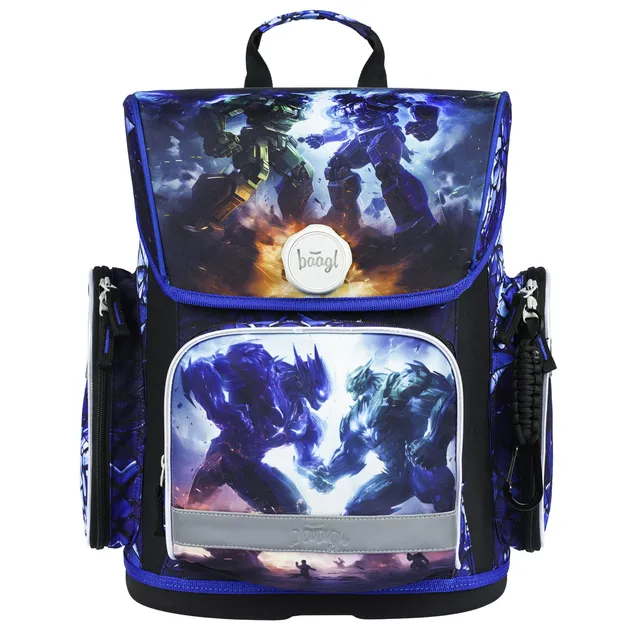 baagl-ergo-cartable-scolaire-robots-magn-tique image 1
