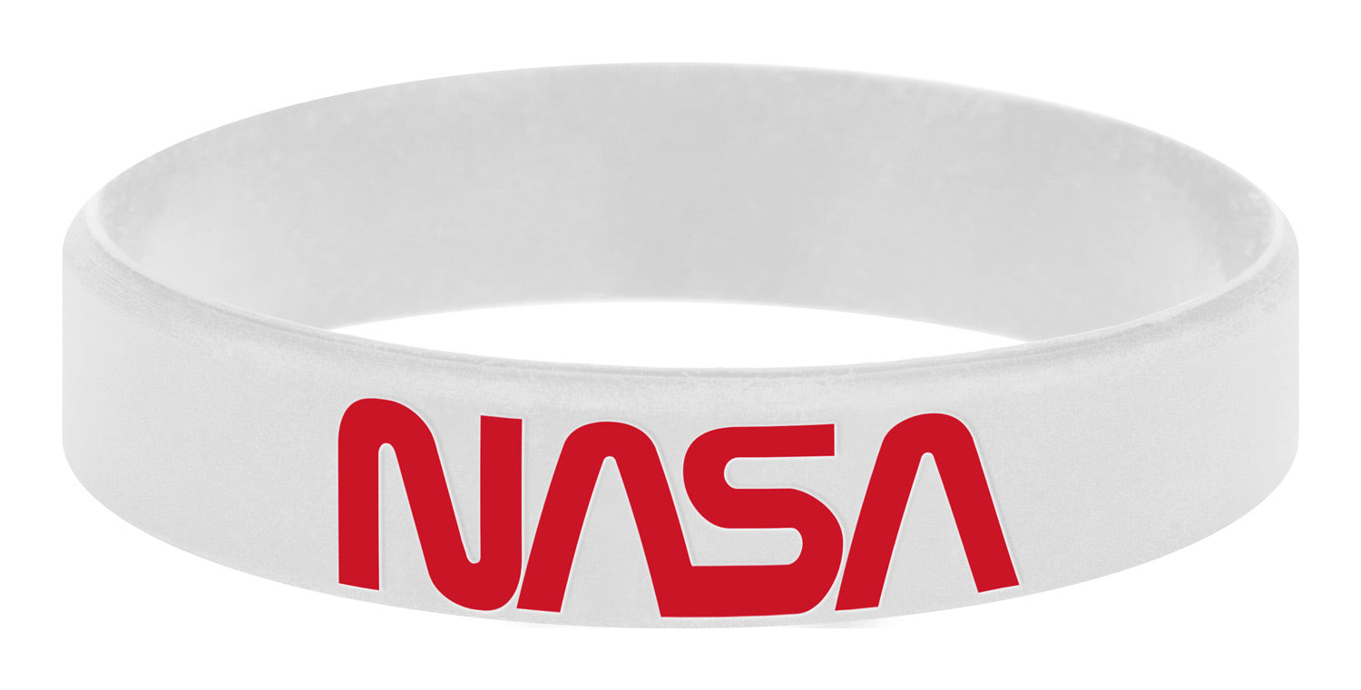 baagl-nasa-bracelet-silicone-blanc-logo image 1