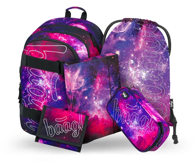 baagl-skate-galaxy-ii-ensemble-cartable-5-pi-ces image 1