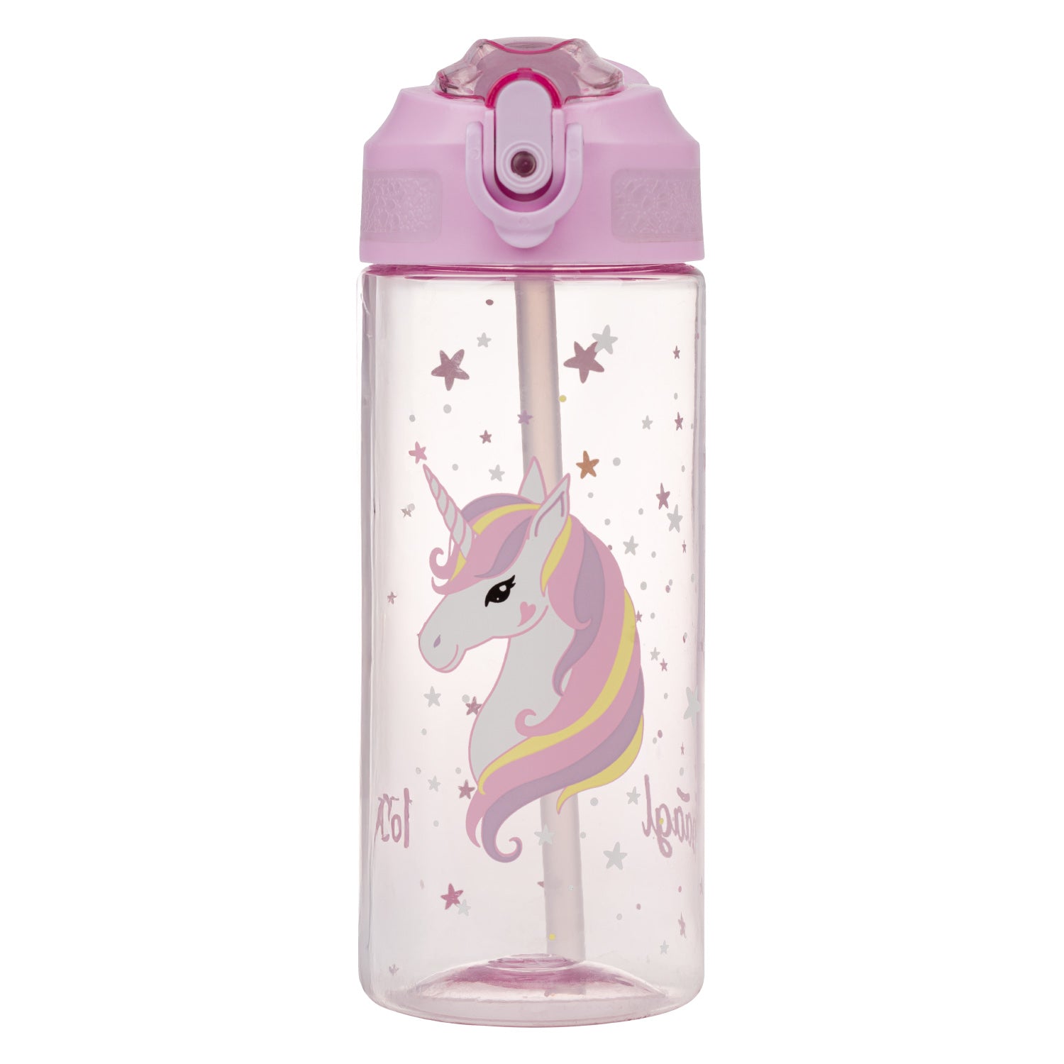 baagl-drinking-bottles-rainbow-unicorn-gourde-500-ml image 2