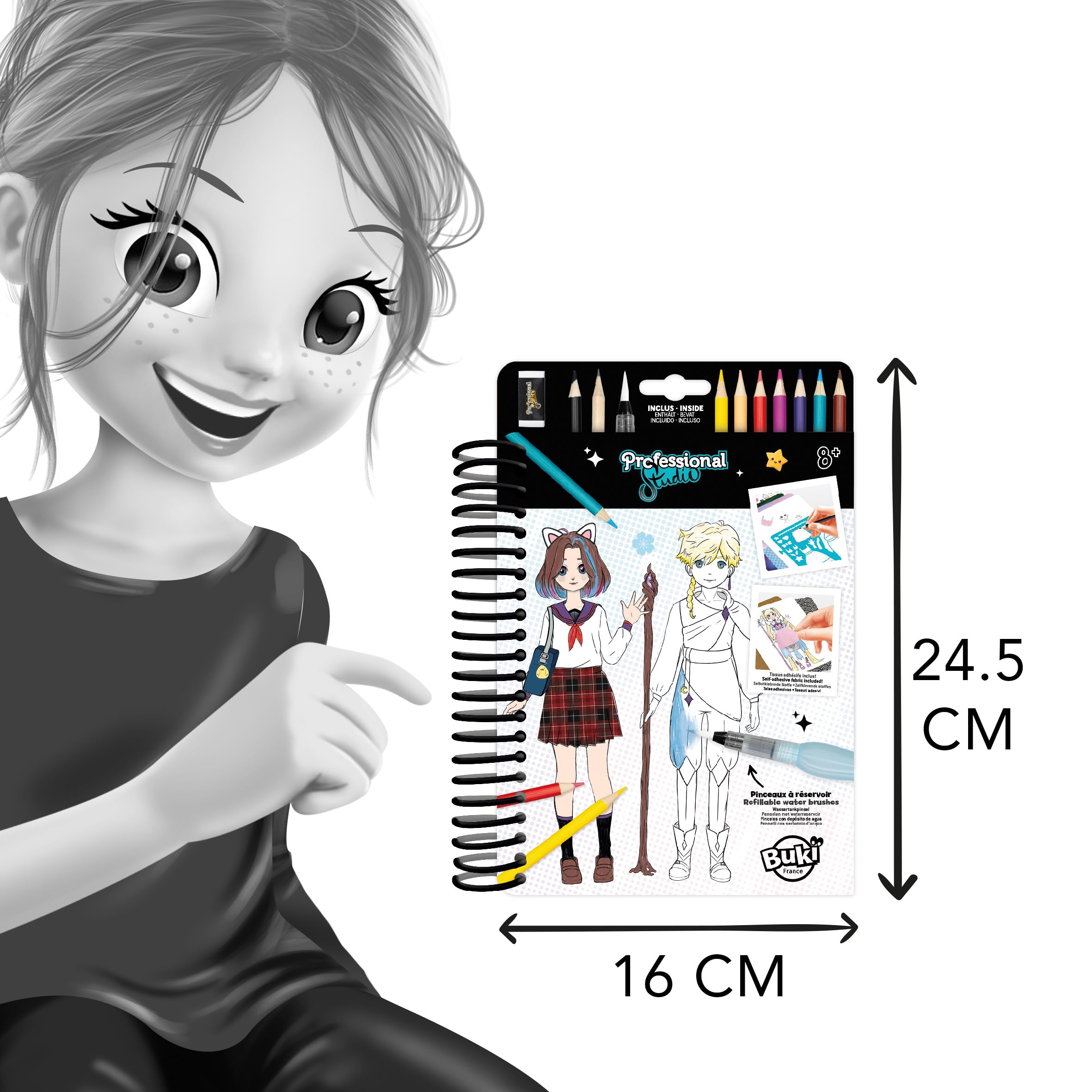 buki-carnet-de-mode-manga-cm201-carnet-dessin-a5-30-pages image 6