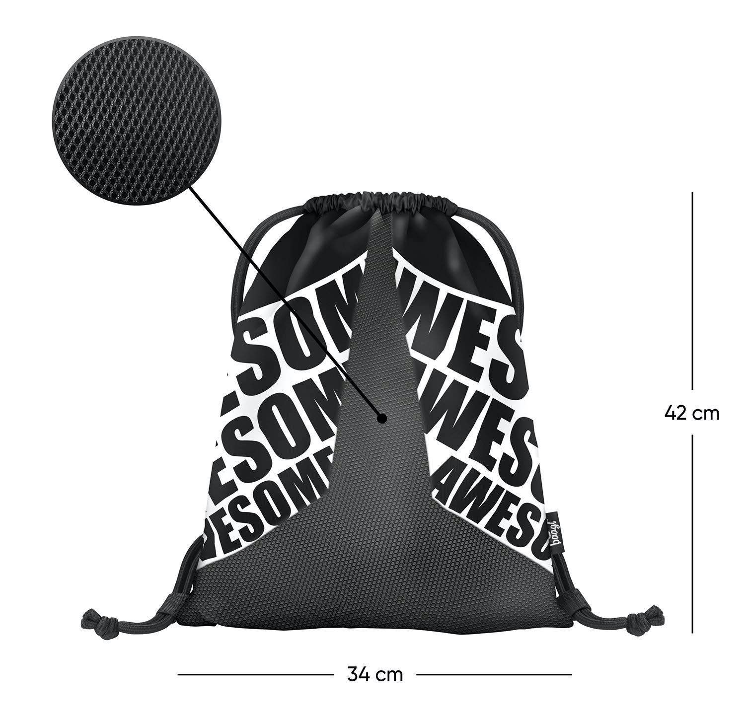baagl-gym-sacks-awesome-sac-de-gym-filet-respirant image 2