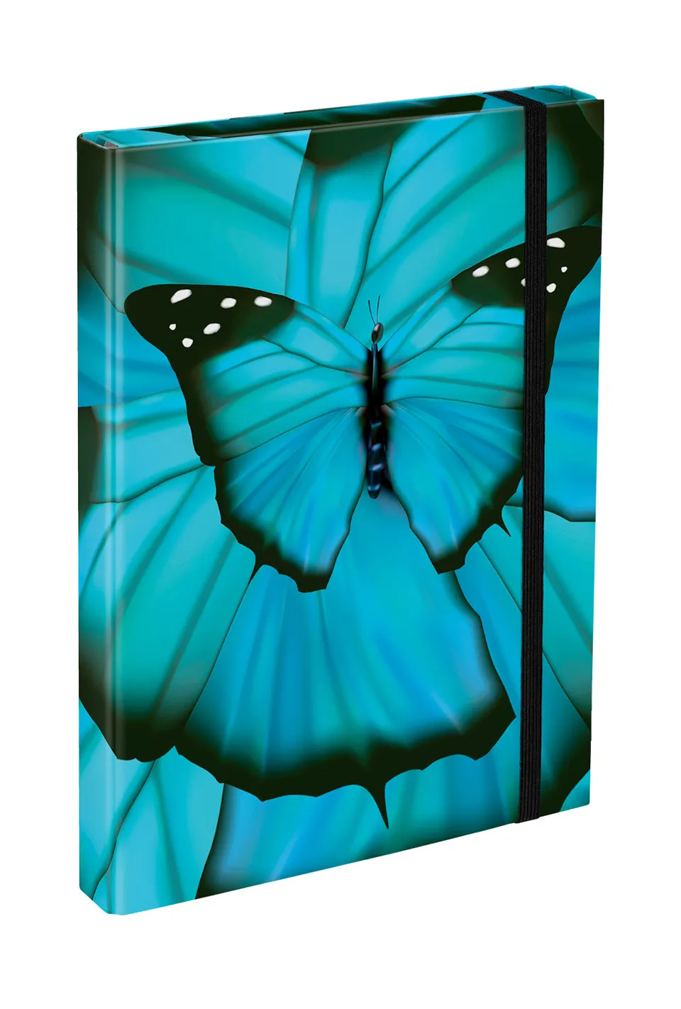 baagl-notebook-folders-butterfly-chemise-a4-papillon-lastique image 1