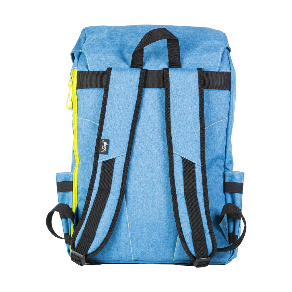 baagl-sac-dos-blue-tudiant-bleu-imperm-able image 4