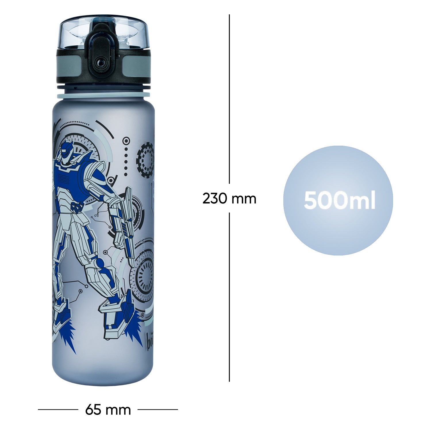 baagl-drinking-bottles-robots-gourde-500-ml-sans-bpa image 7