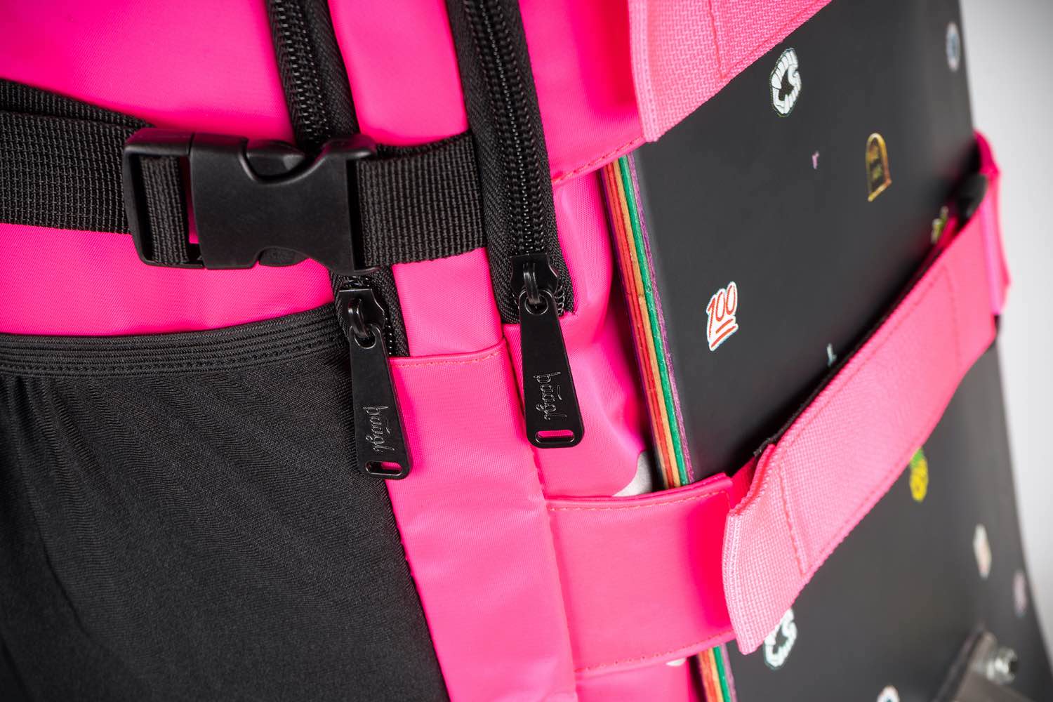 baagl-skate-sac-dos-scolaire-pink-25-l-tanche image 8