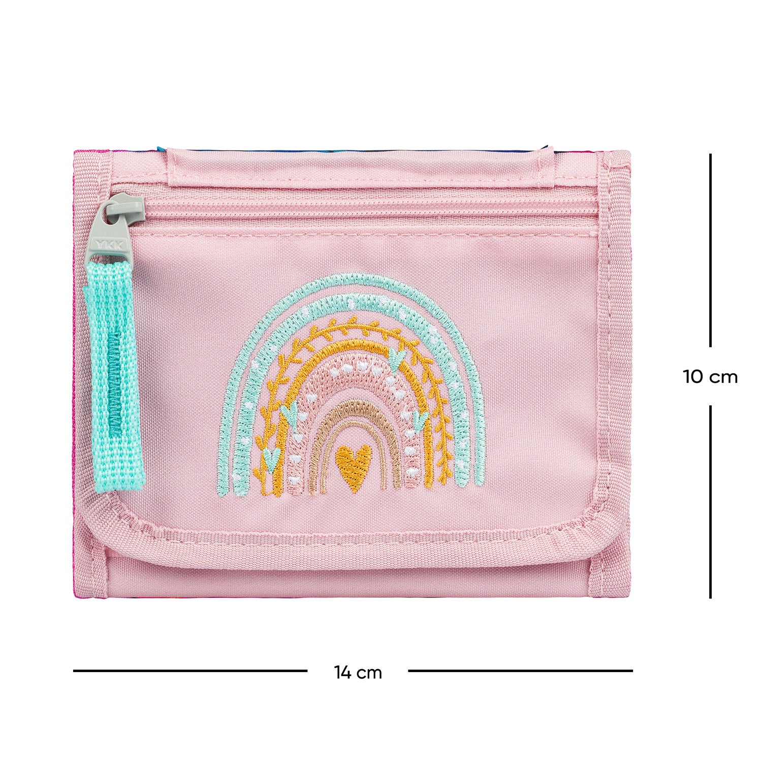 baagl-pink-rainbow-portefeuille-enfant-rose-arc-en-ciel image 5