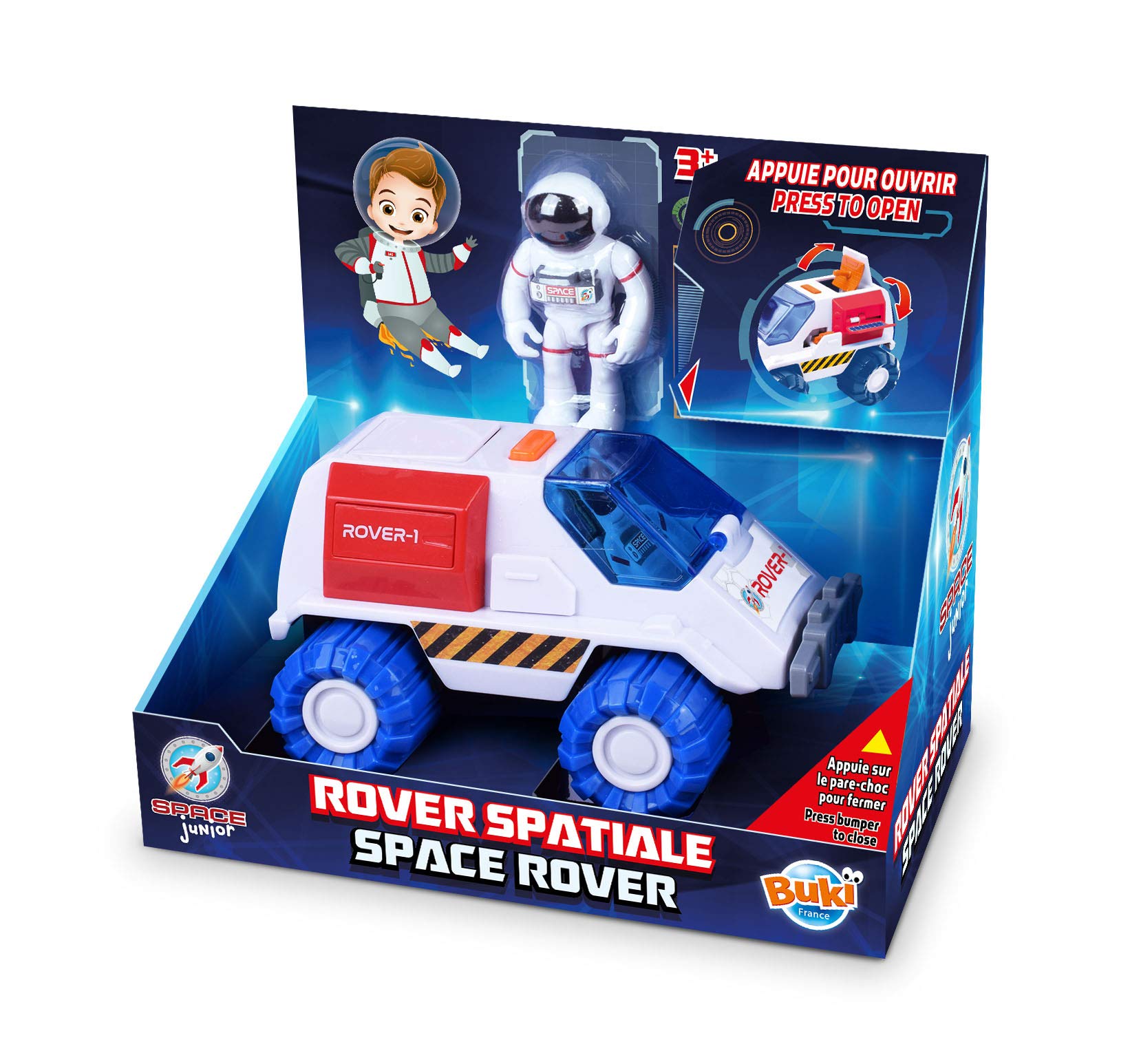 buki-espace-rover-spatiale-jouet-v-hicule-lune-avec-astronaute image 1
