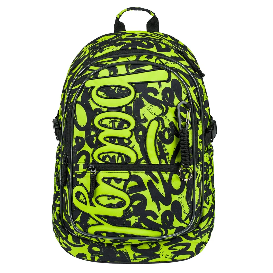baagl-core-lime-sac-dos-scolaire-25-l-vert image 1