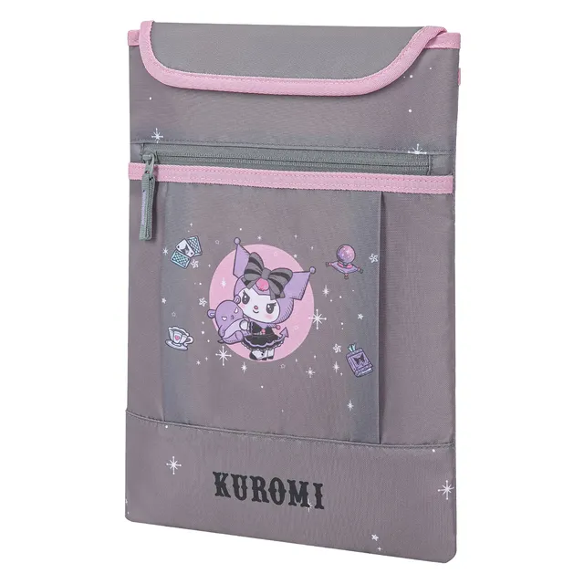 baagl-laptop-kuromi-grey-housse-ordinateur-15-pouces-grise image 1