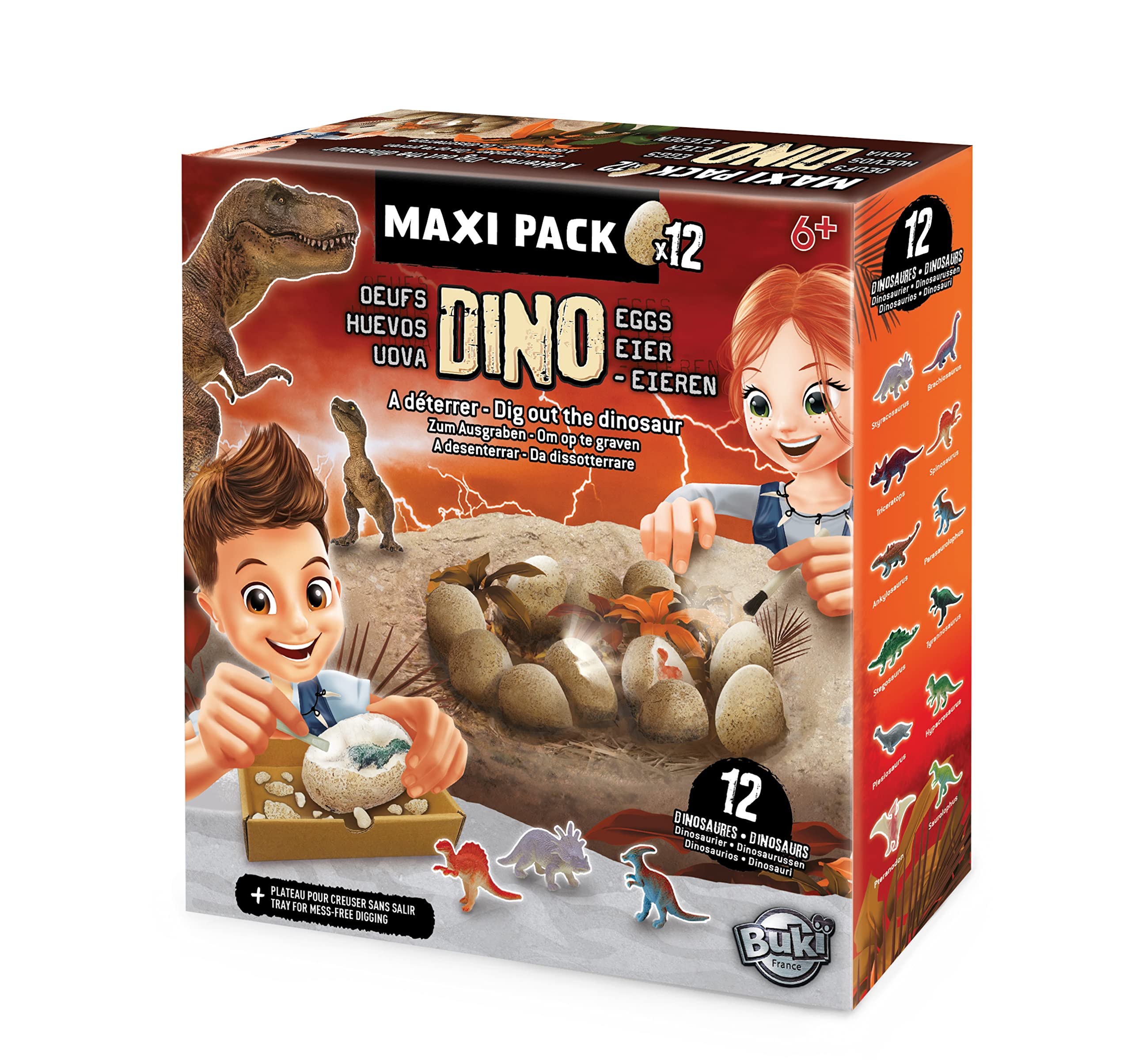 buki-science-2138-dino-egg-maxi-pack-12-ufs-dinosaures image 1