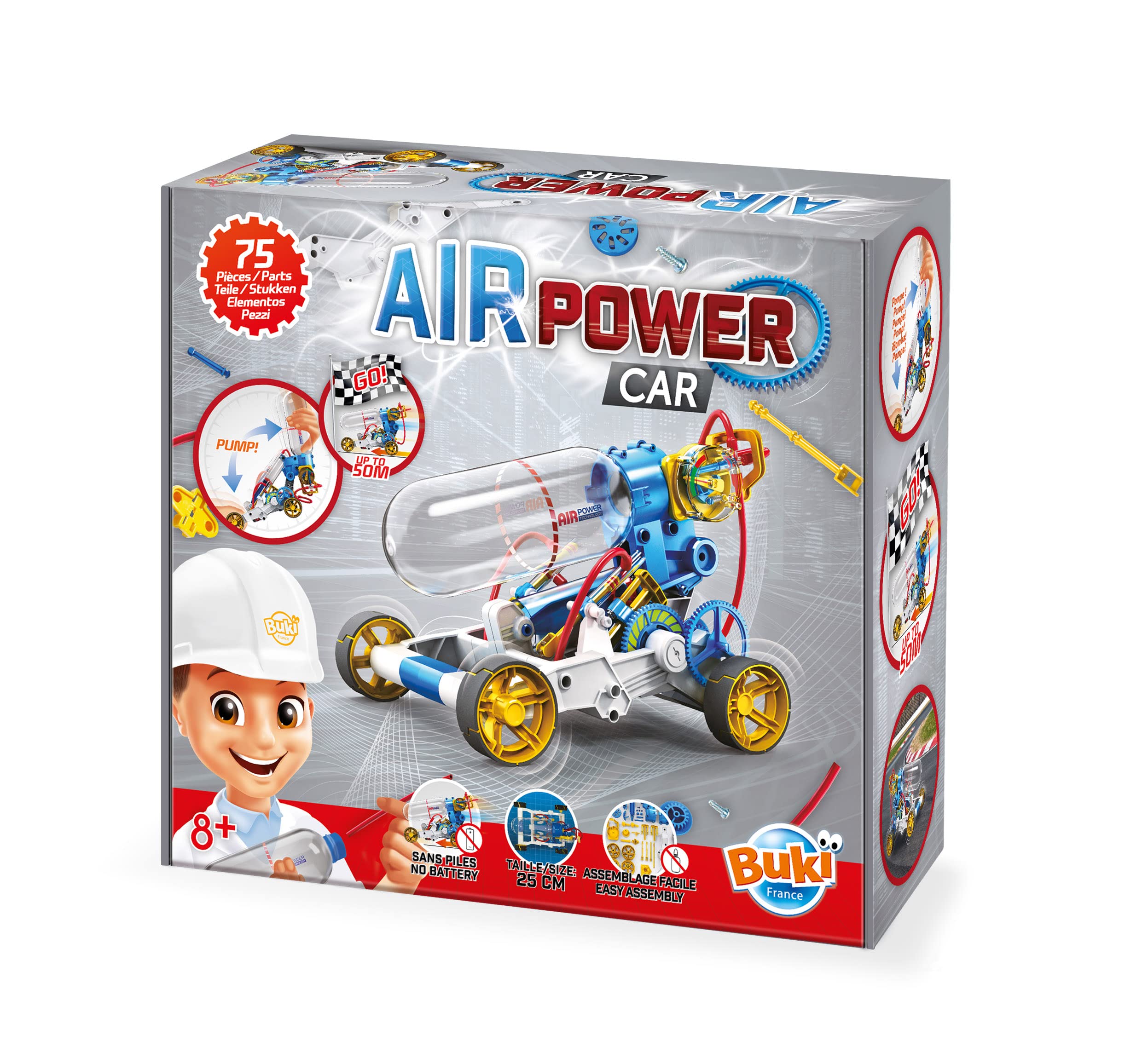 buki-7502-air-power-car-voiture-air-comprim-25-cm-8-ans image 1