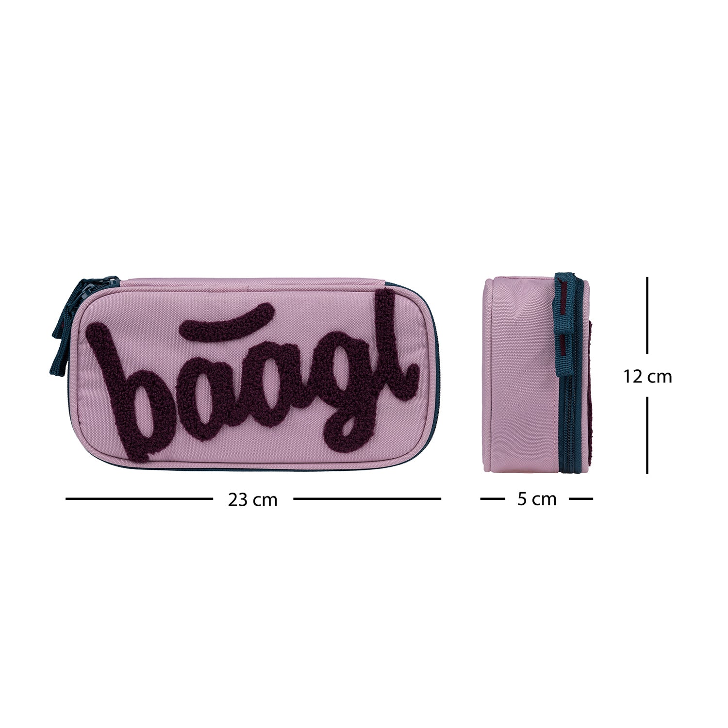 baagl-school-pencil-pouches-rose-trousse-recycl-e image 4