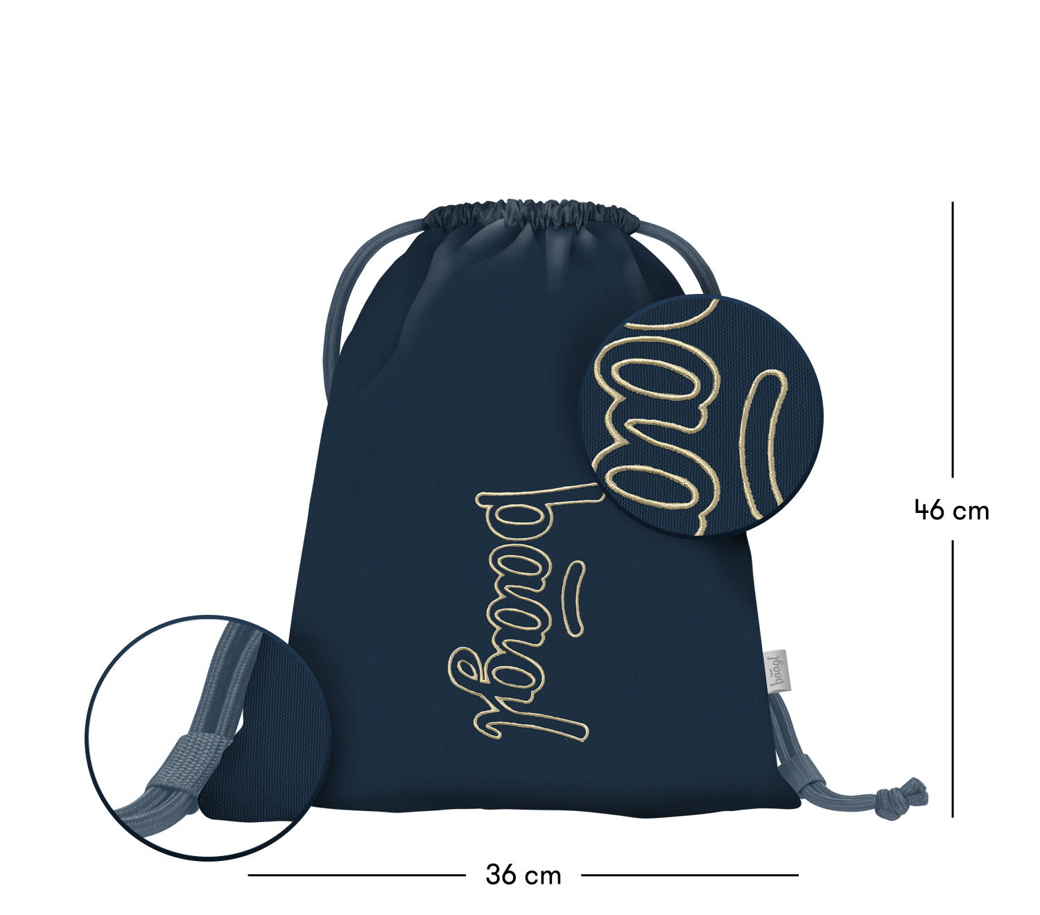 baagl-wave-sac-gym-cordon-lavable-recycl image 3