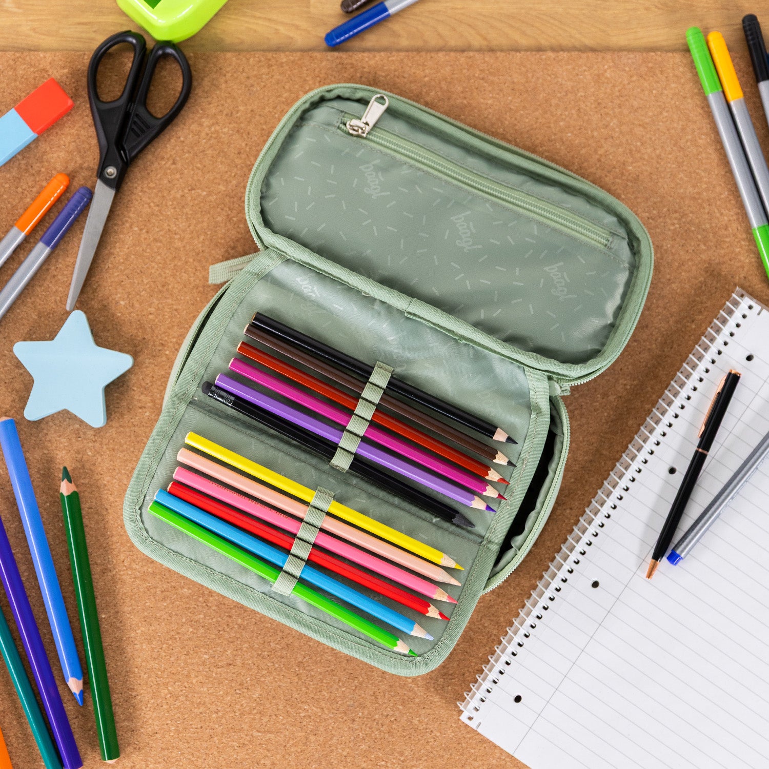 baagl-menthol-trousse-scolaire-recycl-e-vide-ykk image 6