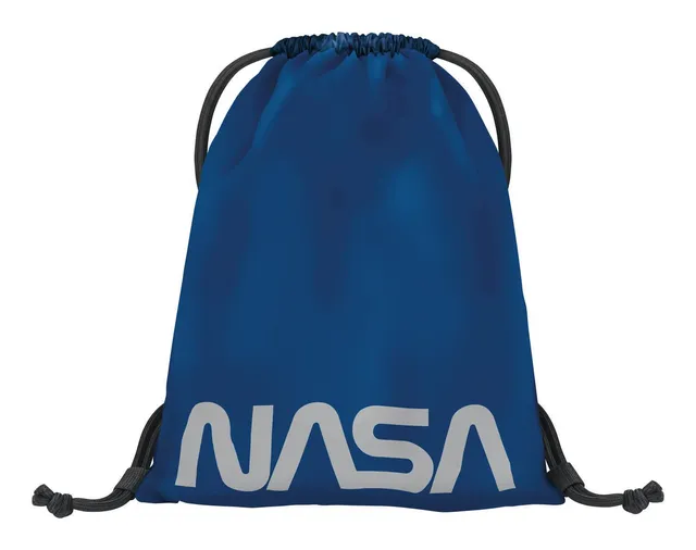 baagl-gym-sacks-sac-de-gym-nasa-blue-bleu image 1