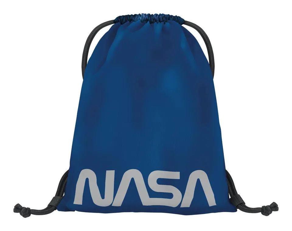 baagl-gym-sacks-sac-de-gym-nasa-blue-bleu image 1