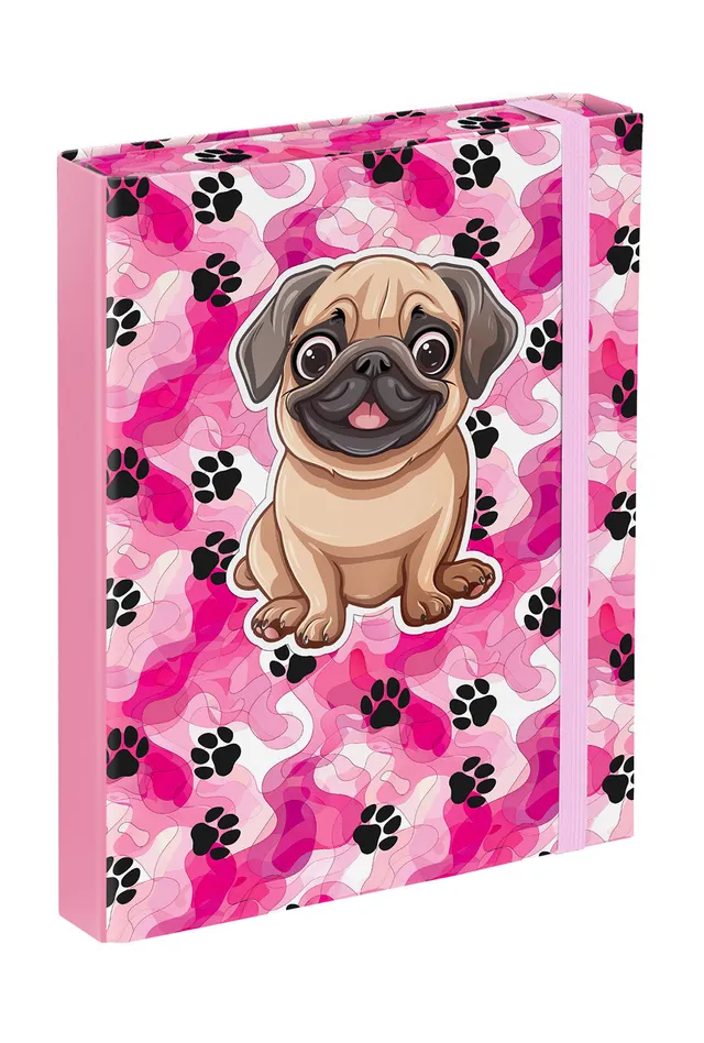 baagl-notebook-folders-paws-chemise-a5-lastique-pattes image 1
