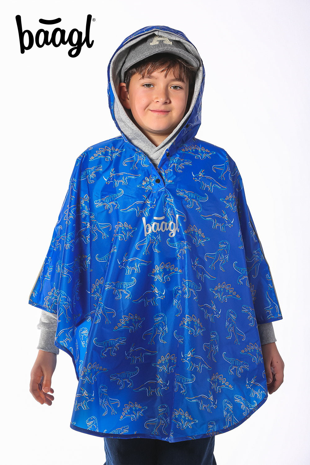 baagl-dino-poncho-pluie-xs-90-110-cm-avec-capuche image 6