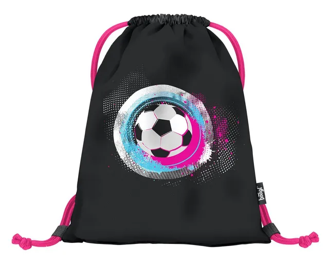 baagl-football-pink-sac-gym-rose-foot-enfant image 1